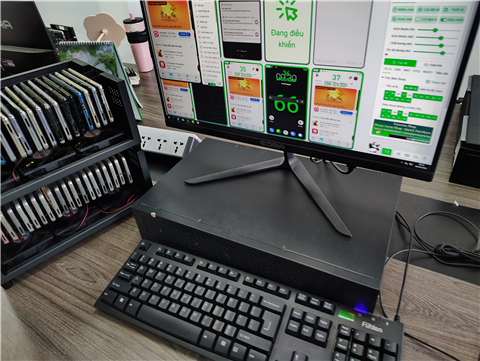 Ảnh Lắp Đặt Box Phone Farm Tại Đường Giải Phóng – Hà Nội